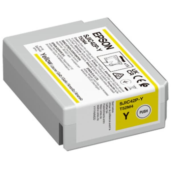 Alkunperäinen mustepatruuna Epson SJIC42P-Y Keltainen