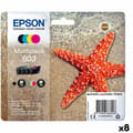 Pikkukuva 1 / 2: Alkunperäinen mustepatruuna Epson Nº 603 Musta/Cyanin sininen/Magentan punainen/Keltainen