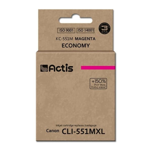 Yhteensopiva mustepatruuna Actis KC-551M Magenta