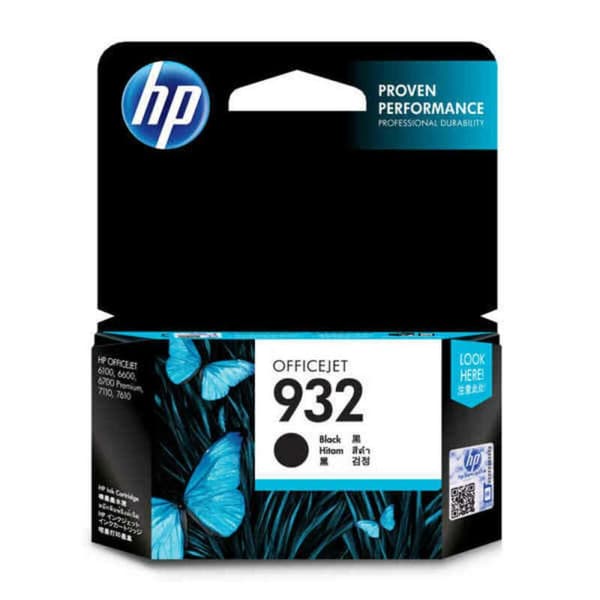 Alkunperäinen mustepatruuna HP 932