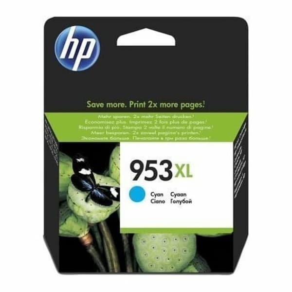 Alkunperäinen mustepatruuna HP F6U16AE Syaani