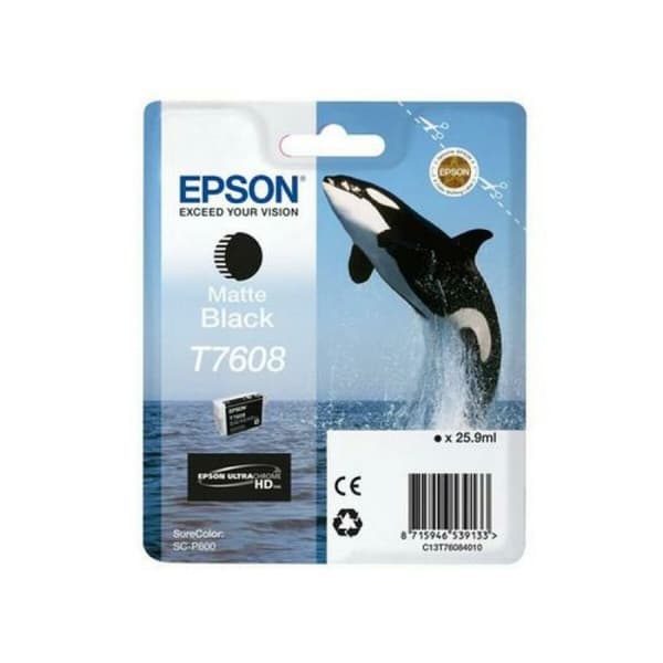 Alkunperäinen mustepatruuna Epson C13T76084N10 Monivärinen Mattamusta