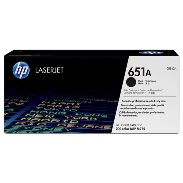 Alkuperäinen mustepatruuna HP CE340A Musta