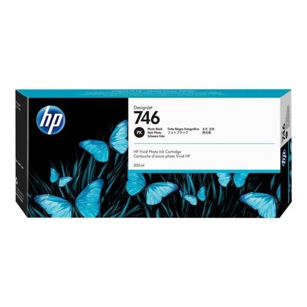 Alkunperäinen mustepatruuna HP 746 Musta
