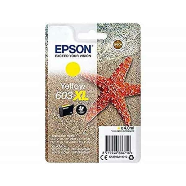 Alkunperäinen mustepatruuna Epson 603XL Keltainen