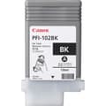Miniatyrbillede 2 af 2: Original blækpatron Canon PFI-102BK Sort