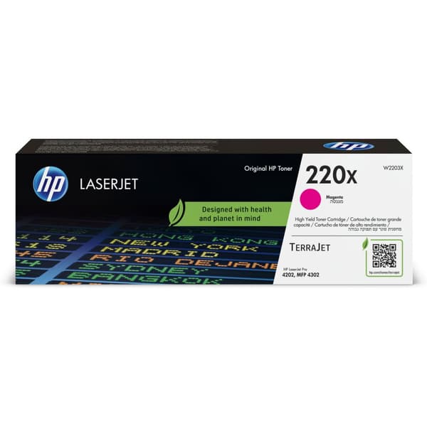Original blækpatron HP 220X Magenta
