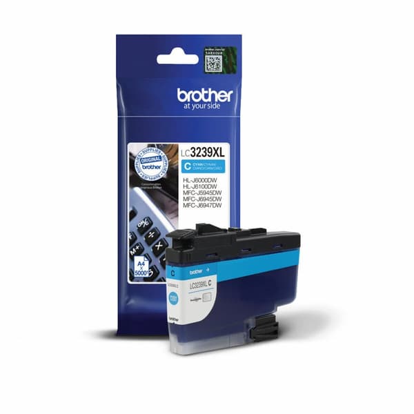Originale Blekkpatroner Brother LC3239XLC