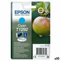 Miniatyrbilde 1 av 2: Originale Blekkpatroner Epson SX 235W /420W/425W/ OFFICE BX305F/320FW Cyan (10 enheter)
