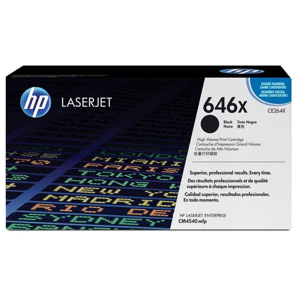 Hp Ink 646x Toner Sort