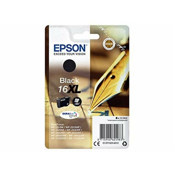 Original blækpatron Epson Nº16XL Sort (10 enheder)