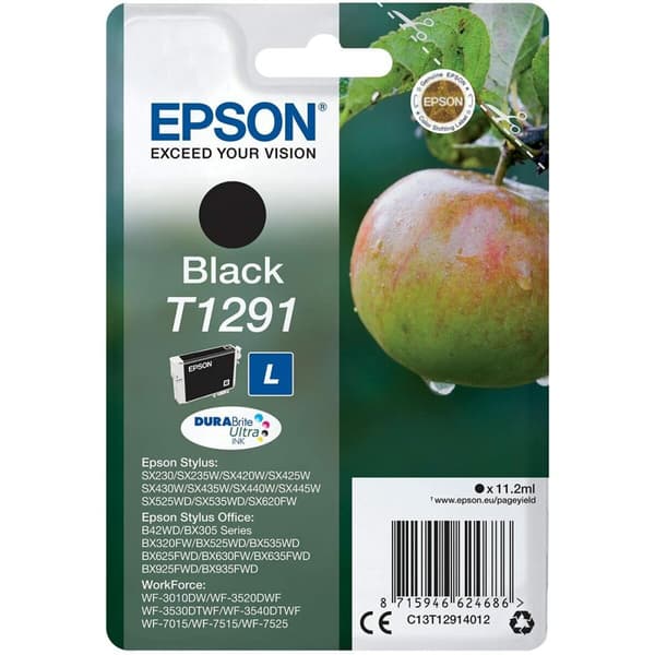 Original blækpatron Epson SX 235W/420W/425W/BX305F/320FW Sort (10 enheder)