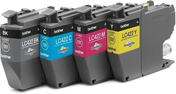 Brother LC422VALDR bläckpatronpaket, 4 färger