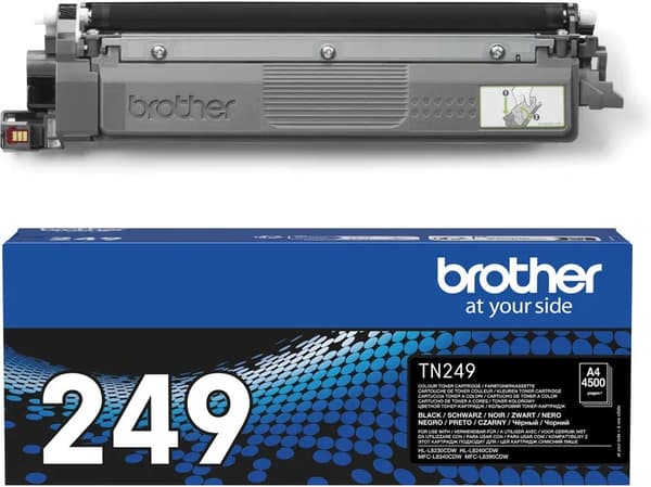 Brother TN249BK laserblekkpatron, svart