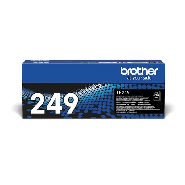 Brother TN249BK laserblekkpatron, svart