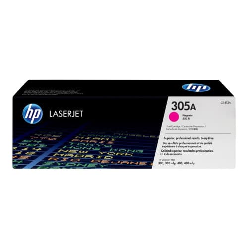 HP 305A - magenta - original - LaserJet - tonerkassett (CE413A)