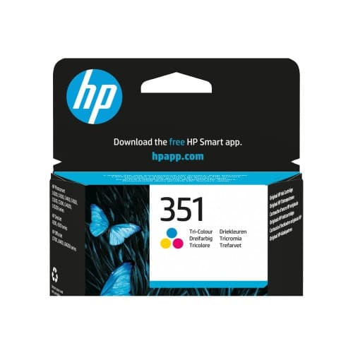 HP 351 - färg (cyan, magenta, gul) - original - bläckpatron