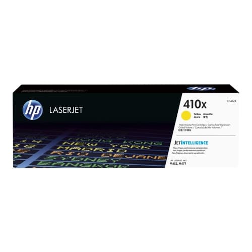 HP 410X - Lång livslängd - gul - original - LaserJet - tonerkassett (CF412X)