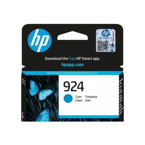 HP 924 - cyan - original - Officejet - bläckpatron