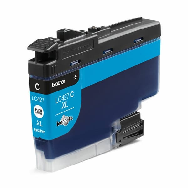 Originale Blekkpatroner Brother LC-427XLC Cyan (1 enheter)
