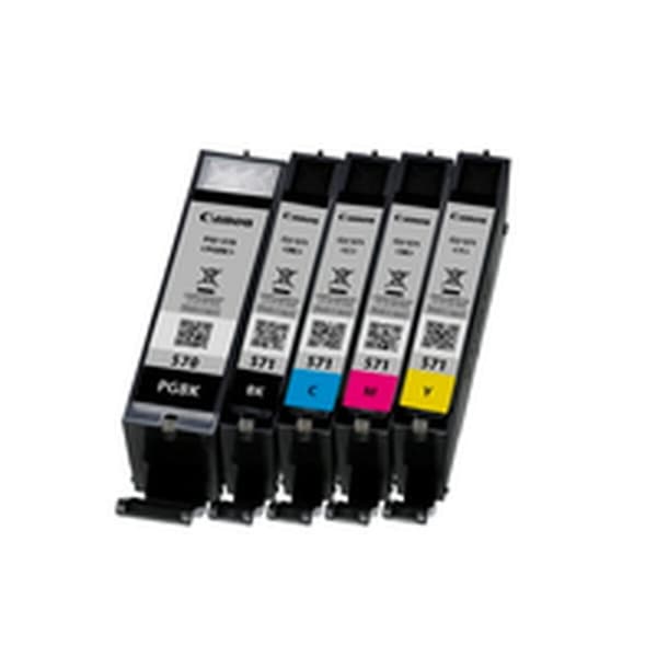 Originale Blekkpatroner Canon CLI-571 Multipack Grå Flerfarget