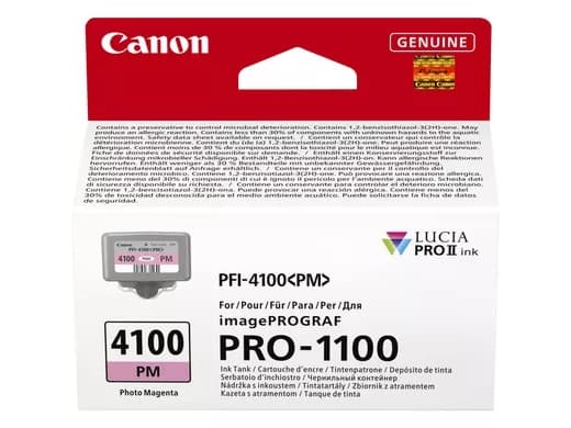 Canon PFI-4100 PM - 80 ml - fotomagenta - original - hengeboks - blekkbeholder - for imagePROGRAF PRO-1100
