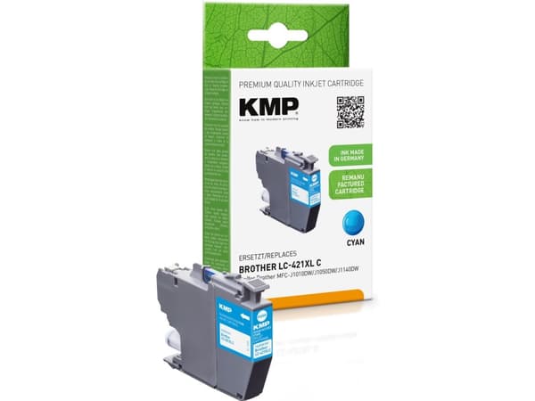 KMP 1548,4003, Cyan, 7 ml, 1 stykker, 500 sider, Enkeltpakke
