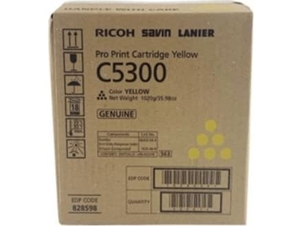 Toner Dell for laser printers, 26000 pages. Ricoh C5300 (828602) Yellow
