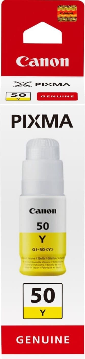 Canon GI-50Y sort flaske, gul