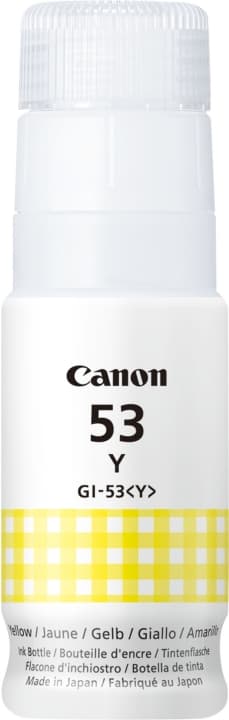 Canon GI-53Y sort flaske, gul