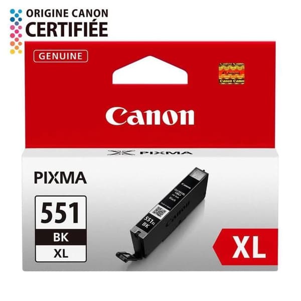 CANON CLI-551 XL svart bläckpatron med stor kapacitet (CLI551XL)