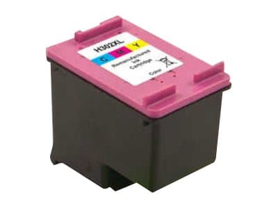 Peach - 14 ml - farge (cyan, magenta, gul) - kompatibel - gjenfabrikert - blekkpatron (alternativ for: HP 302XL) - for HP Deskjet 1110, 21XX, 36XX; E