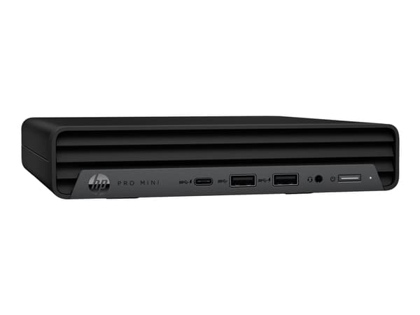 HP Pro 400 G9 - Mini - Core i3 upp till 4.1 GHz - SSD 256 GB - NVMe - Win 11 Pro - skärm: ingen