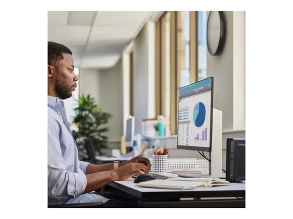 HP Pro 400 G9 - Mini - Core i3 upp till 4.1 GHz - SSD 256 GB - NVMe - Win 11 Pro - skärm: ingen
