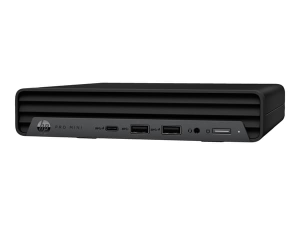 HP Pro 400 G9 - Mini - Core i3 upp till 4.1 GHz - SSD 256 GB - NVMe - Win 11 Pro - skärm: ingen