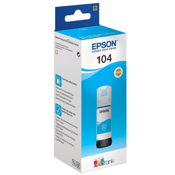 Bläckpatron EPSON T104 C13T00P240 cyan