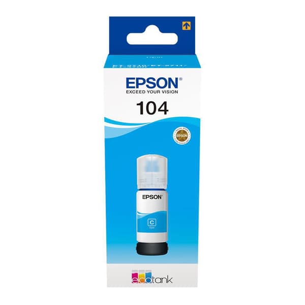 Bläckpatron EPSON T104 C13T00P240 cyan