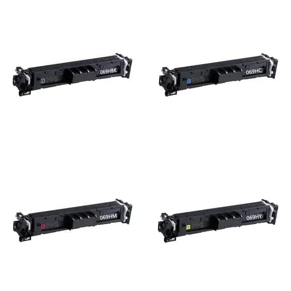 Yhteensopiva - Canon 069H XL combo pack 4 kpl Toner - BK/C/M/Y 24100 sivua