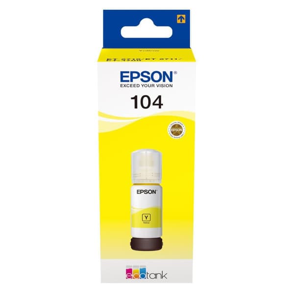 Bläckpatron EPSON T104 C13T00P440 gul