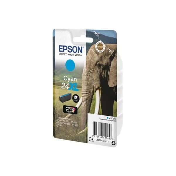 Epson Inkjet Cartridge - Cyan - Bläckstråle - High Yield - 740 sidor
