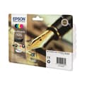 Miniatyrbild 1 av 2: EPSON Multipack 16 XL - Reservoarpenna - Svart, Cyan, Gul, Magenta (C13T16364022)