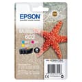 Miniatyrbild 1 av 2: Bläckpatroner - Epson - Multipack 3 färger - Cyan, Magenta, Gul - 2.4ml var och en - Bläckstråleskrivare