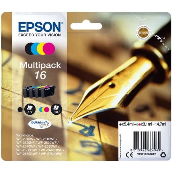 Epson PACK PLUME 4CL bläckpatron