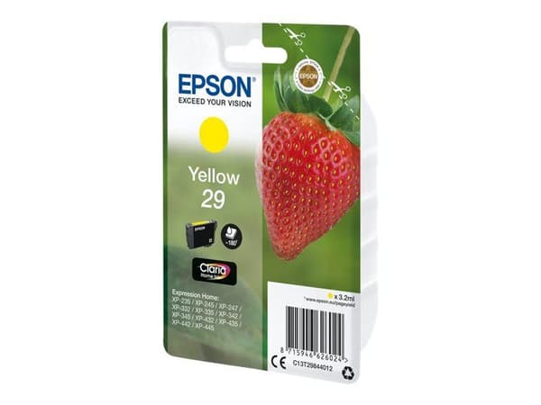 EPSON Original bläckpatron 29 - 3,2 ml - Gul