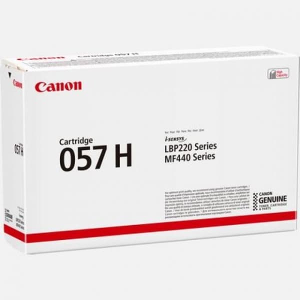 CANON 057 H tonerkassett - Svart - Laser - Hög kapacitet - 10 000 sidor