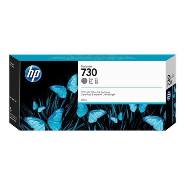 HP 730 bläckpatron - Hög kapacitet - Grå - DesignJet - Hög kapacitet