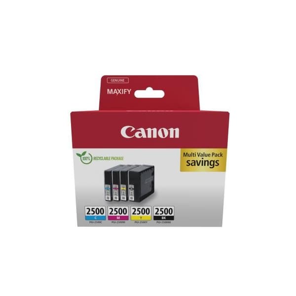 CANON Bläck/PGI-2500 BK/C/M/Y MU