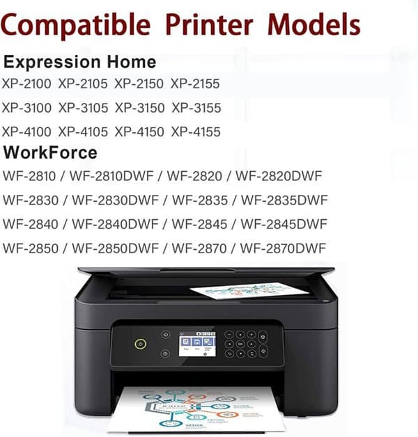 Kompatibel bläckpatron - Epson - 603 XL - 6-pack - Hög kapacitet - Flera färger