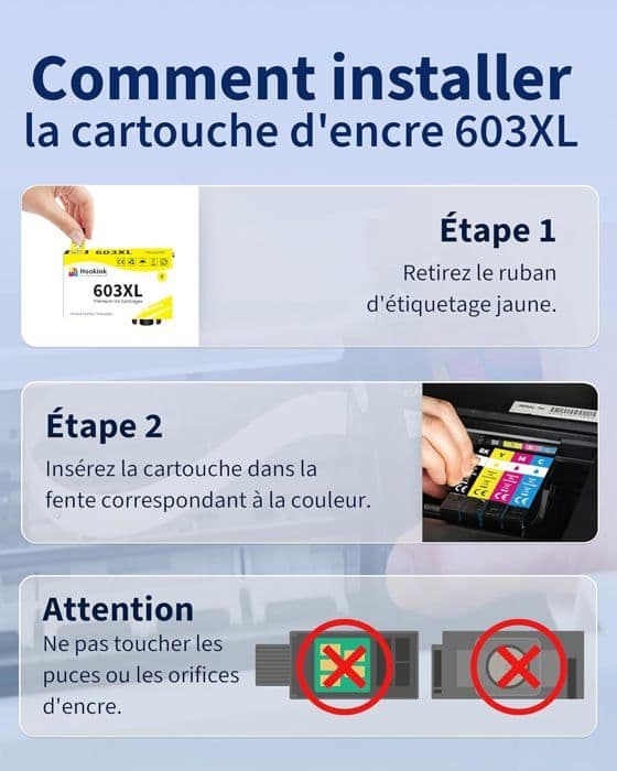 Kompatibel bläckpatron - Epson - 604XL - Paket med 5 - Hög kapacitet - Flera färger