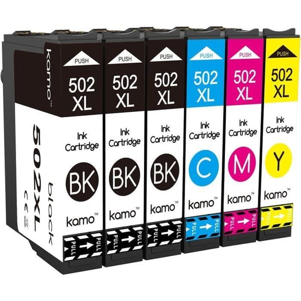 LIWI-502 XL Multipack kompatibel med Epson 502 502XL bläckpatron, för Epson Expression Home XP-5150 XP-5155 XP-5100 XP[57]